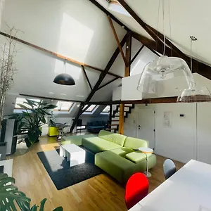 Apartment Spacious Loft In The Historical Centre, Ghent